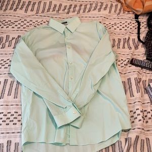 Express men’s long sleeve button down dress shirt